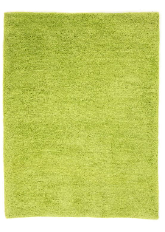 Tappeto a pelo lungo Softly Verde