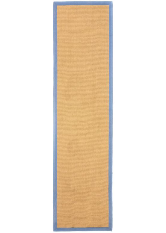Tappeto passatoia Sisal Blu
