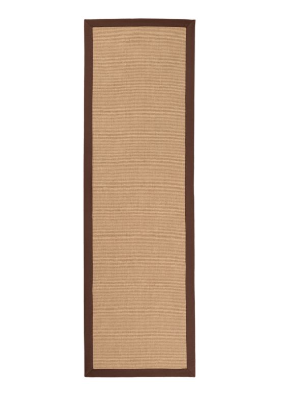 Tappeto passatoia Sisal Marrone
