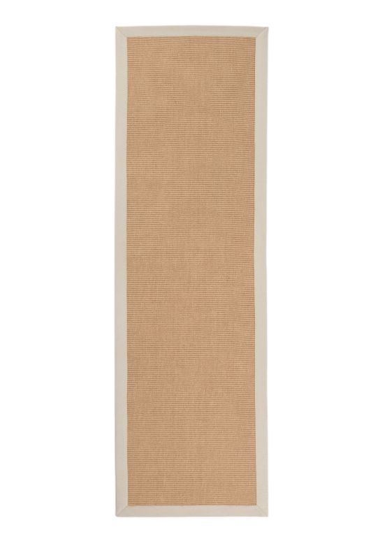 Tappeto passatoia Sisal Crema