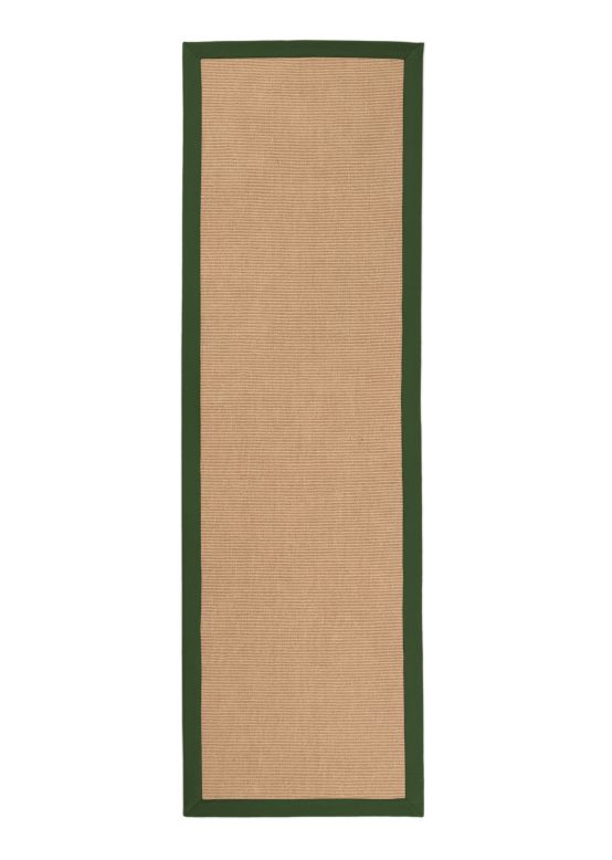 Tappeto passatoia Sisal Verde