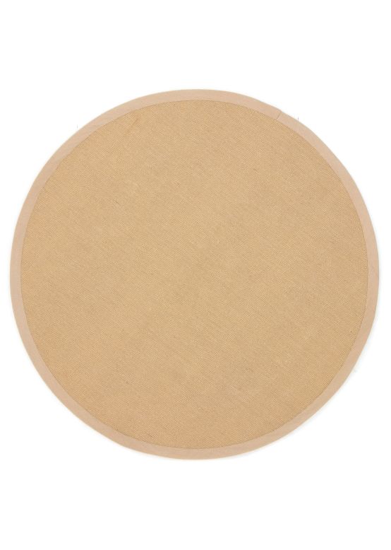 Tappeto Sisal rotondo Beige