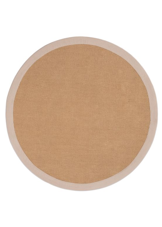 Tappeto Sisal rotondo Beige