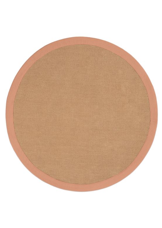 Tappeto Sisal rotondo Pesca