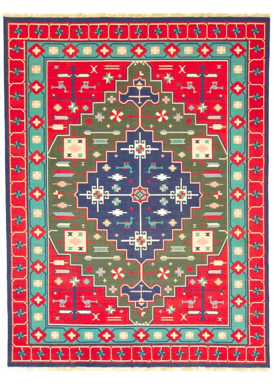 Tappeto a tessitura Kilim India