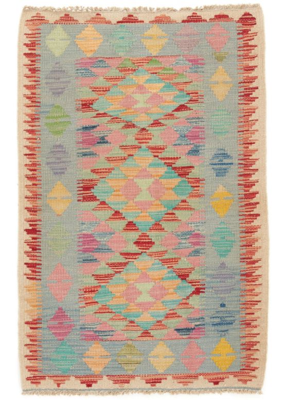 Tappeto a tessitura Kilim Afghan