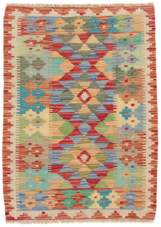 Tappeto a tessitura Kilim Afghan