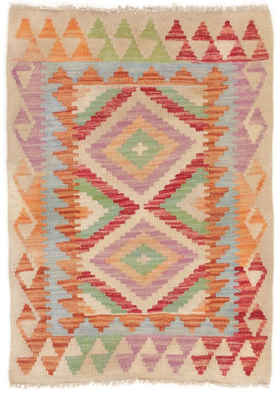 Tappeto a tessitura Kilim Afghan