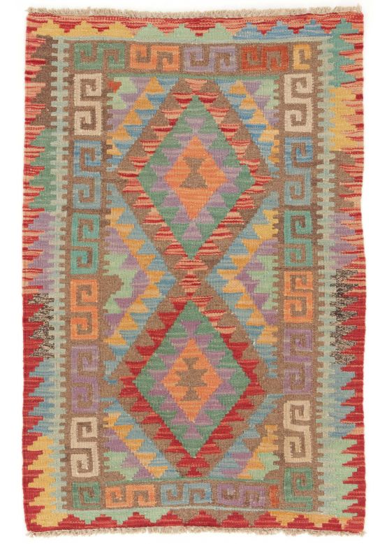 Tappeto a tessitura Kilim Afghan