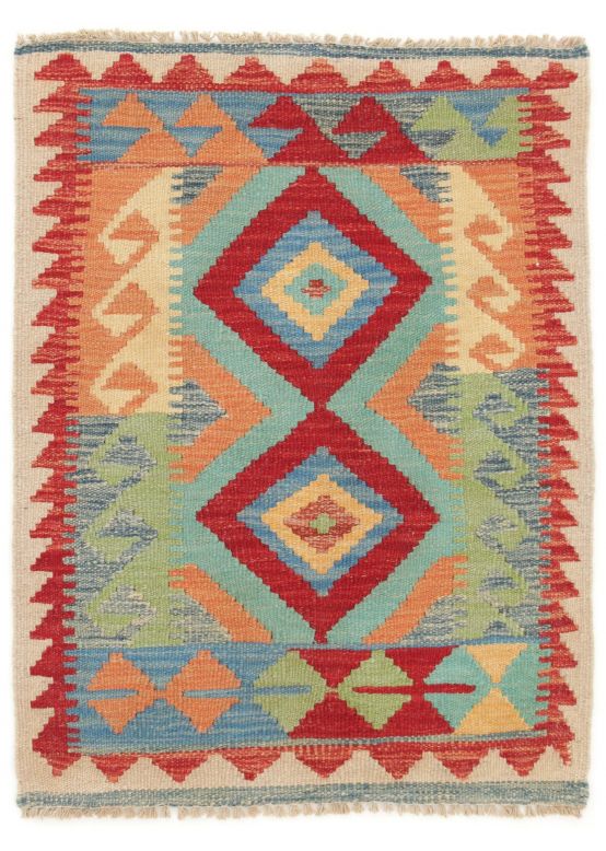 Tappeto a tessitura Kilim Afghan