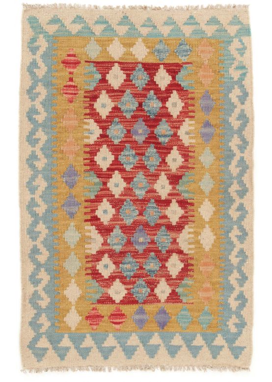 Tappeto a tessitura Kilim Afghan