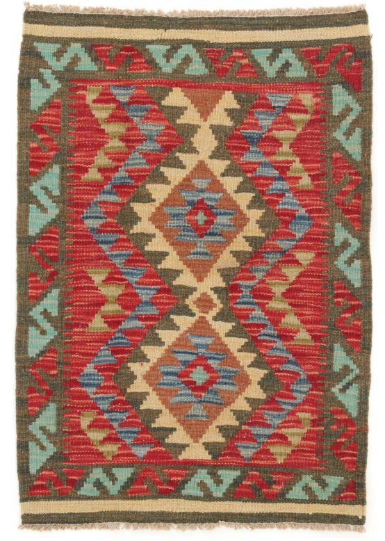 Tappeto a tessitura Kilim Afghan