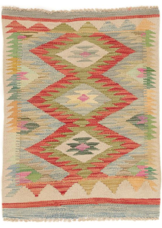 Tappeto a tessitura Kilim Afghan