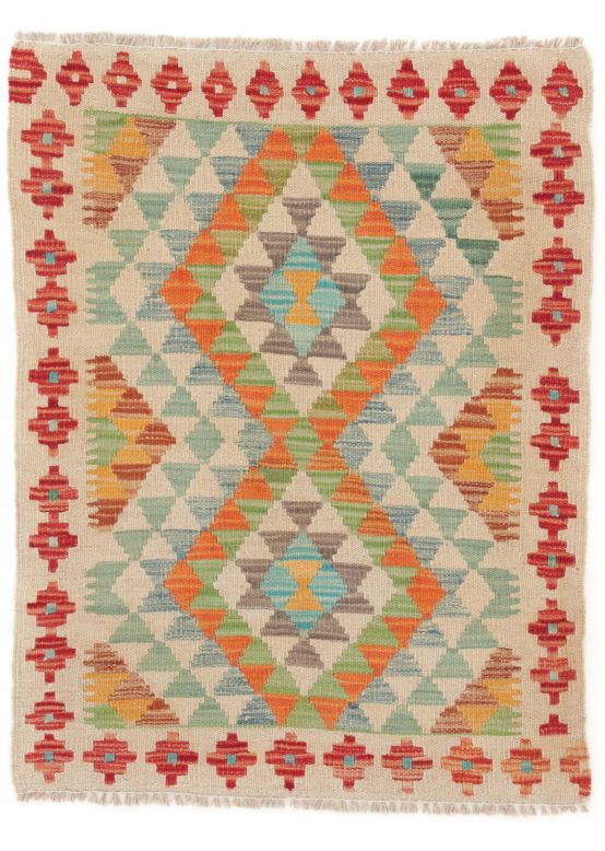 Tappeto a tessitura Kilim Afghan