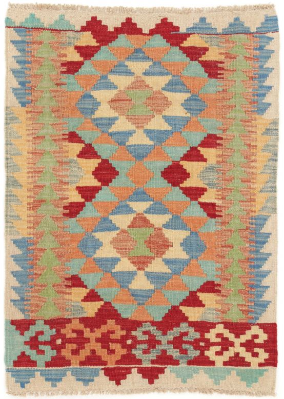 Tappeto a tessitura Kilim Afghan