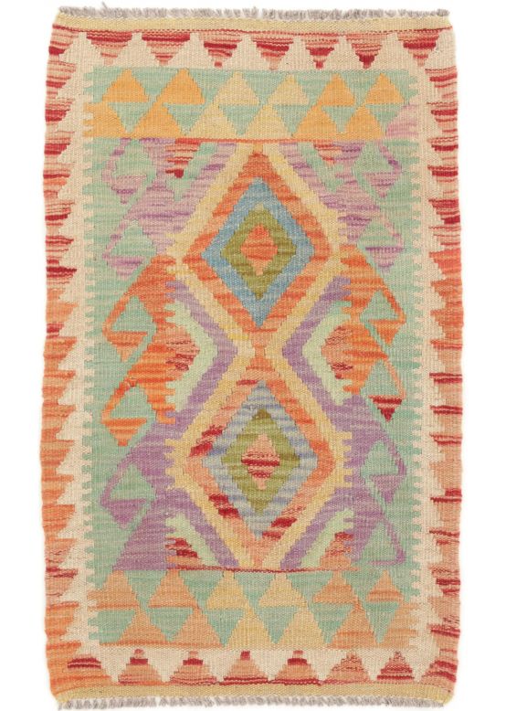 Tappeto a tessitura Kilim Afghan