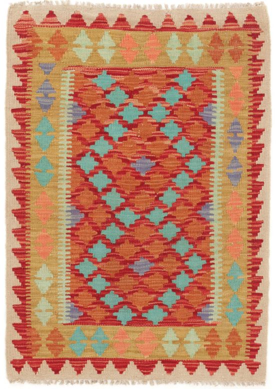 Tappeto a tessitura Kilim Afghan