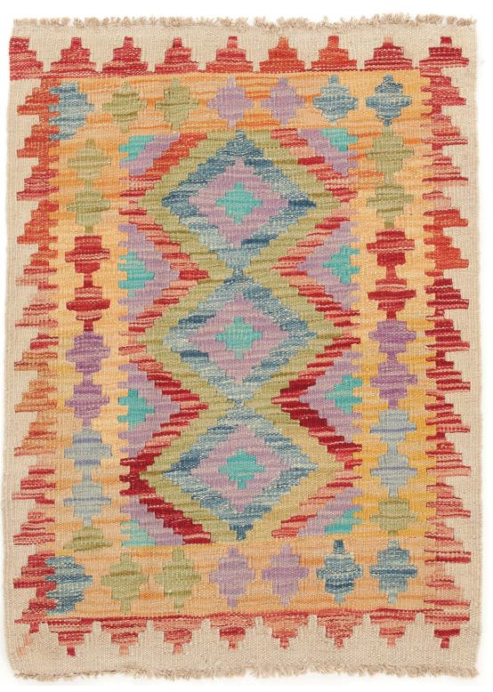 Tappeto a tessitura Kilim Afghan