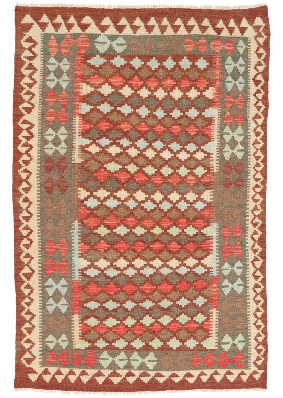 Tappeto a tessitura Kilim Afghan