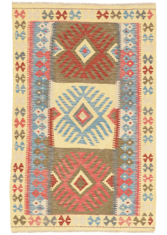 Tappeto a tessitura Kilim Afghan