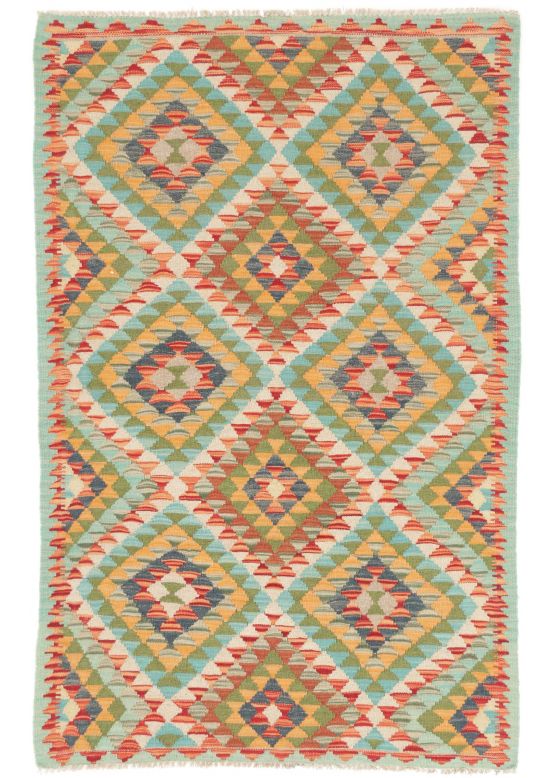 Tappeto a tessitura Kilim Afghan