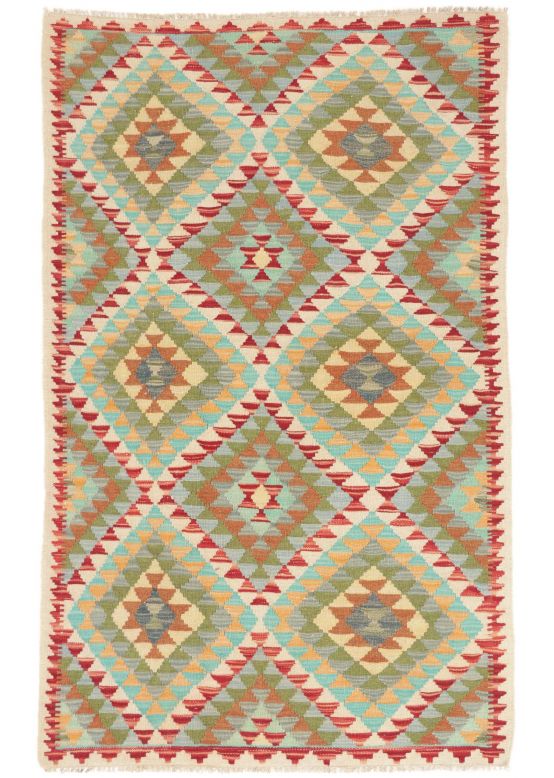 Tappeto a tessitura Kilim Afghan