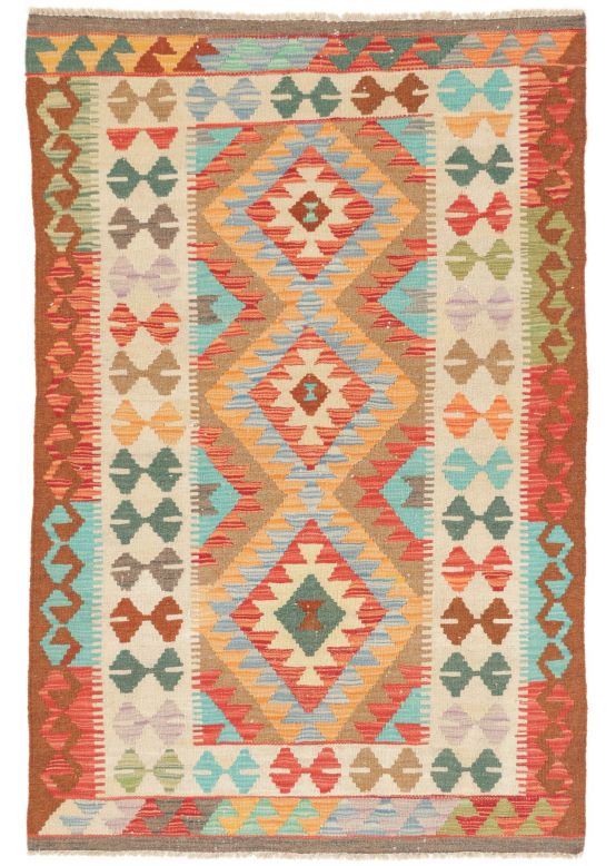 Tappeto a tessitura Kilim Afghan