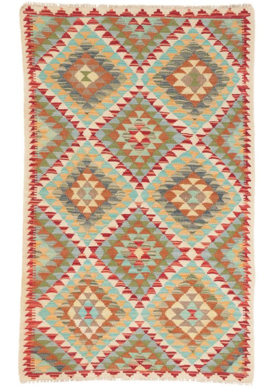 Tappeto a tessitura Kilim Afghan