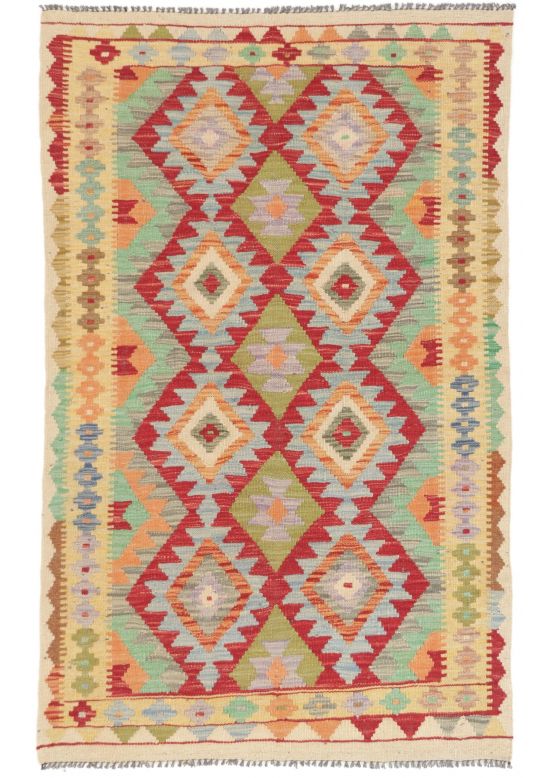 Tappeto a tessitura Kilim Afghan