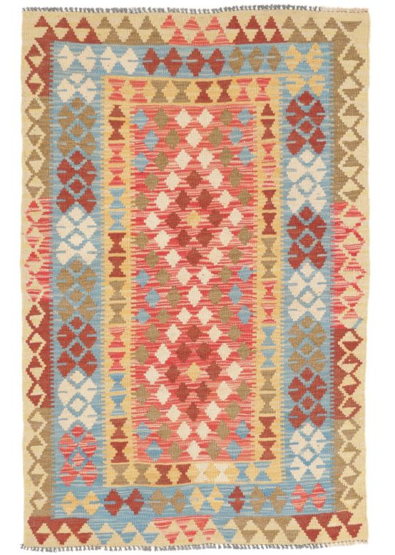 Tappeto a tessitura Kilim Afghan