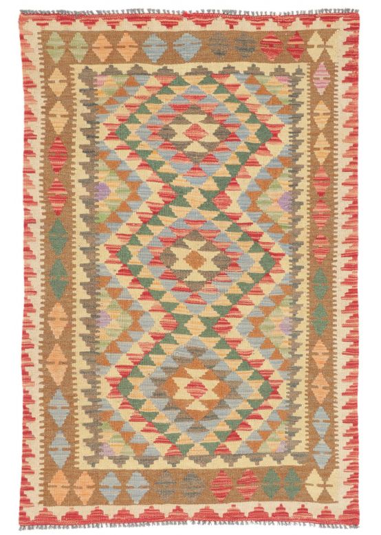 Tappeto a tessitura Kilim Afghan