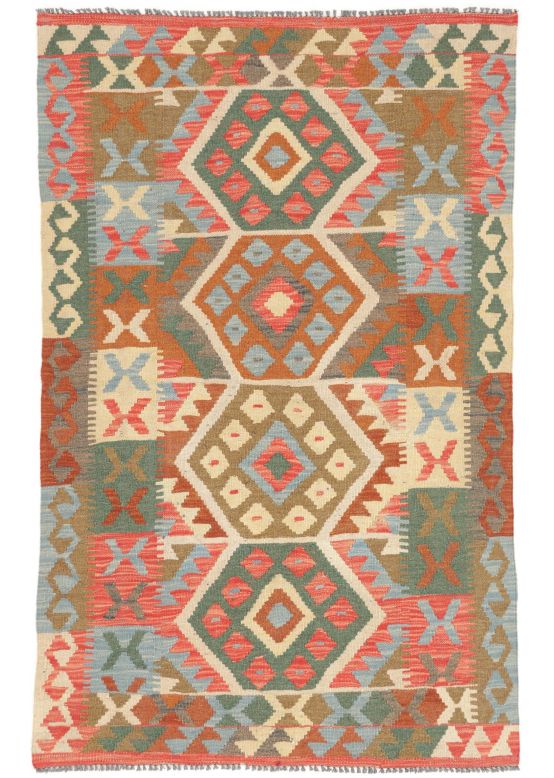 Tappeto a tessitura Kilim Afghan