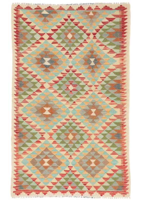 Tappeto a tessitura Kilim Afghan