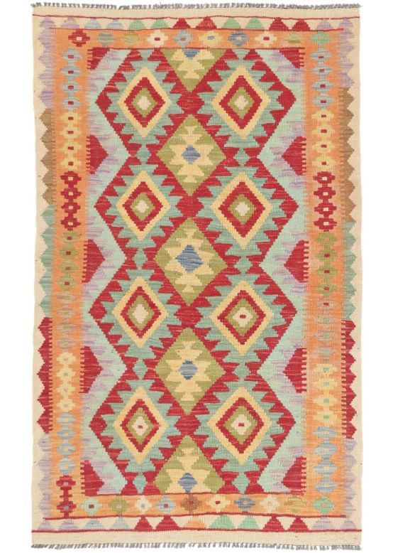 Tappeto a tessitura Kilim Afghan