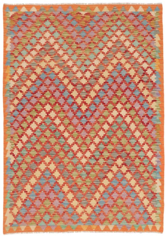 Tappeto a tessitura Kilim Afghan