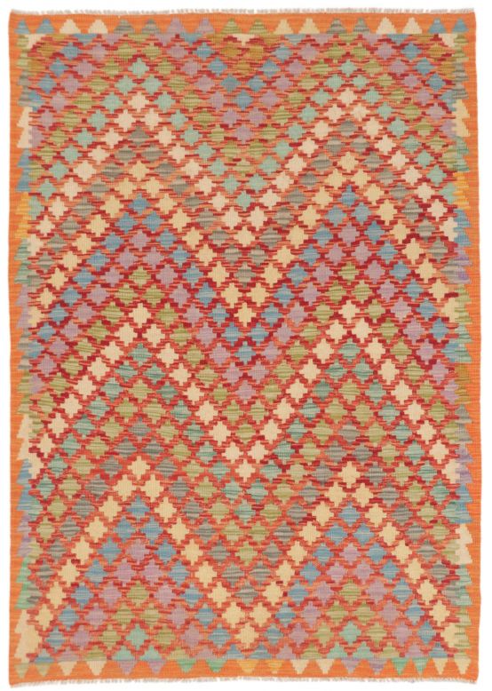 Tappeto a tessitura Kilim Afghan