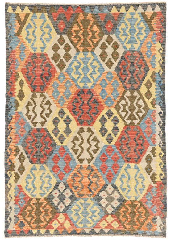 Tappeto a tessitura Kilim Afghan