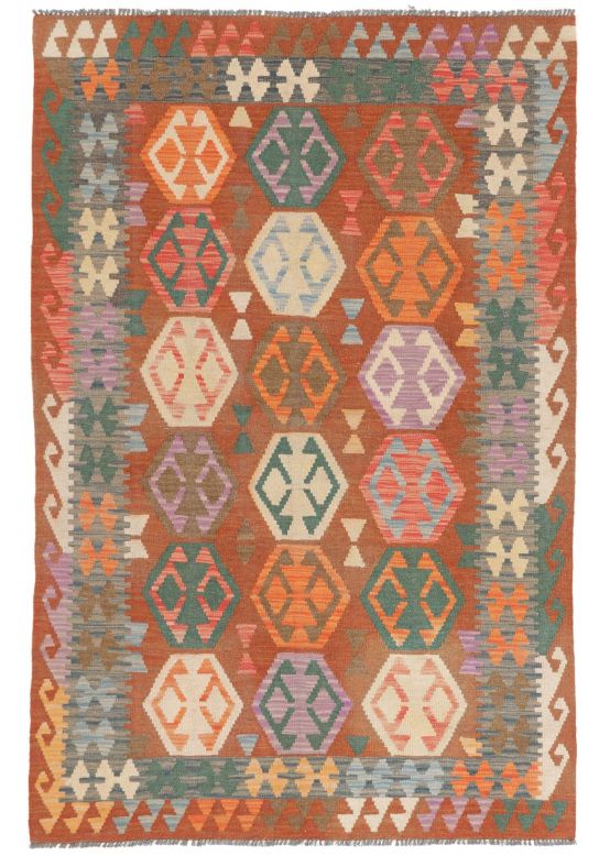 Tappeto a tessitura Kilim Afghan