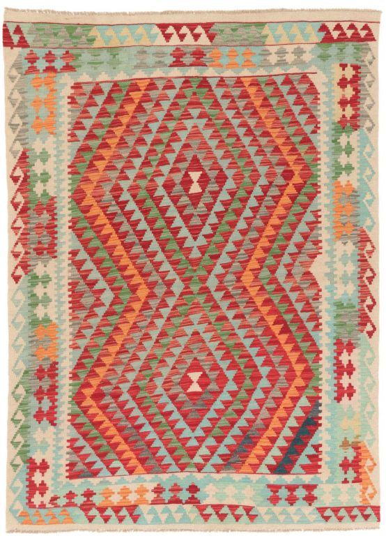 Tappeto a tessitura Kilim Afghan