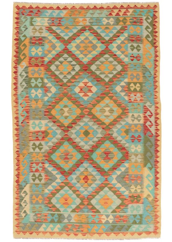 Tappeto a tessitura Kilim Afghan