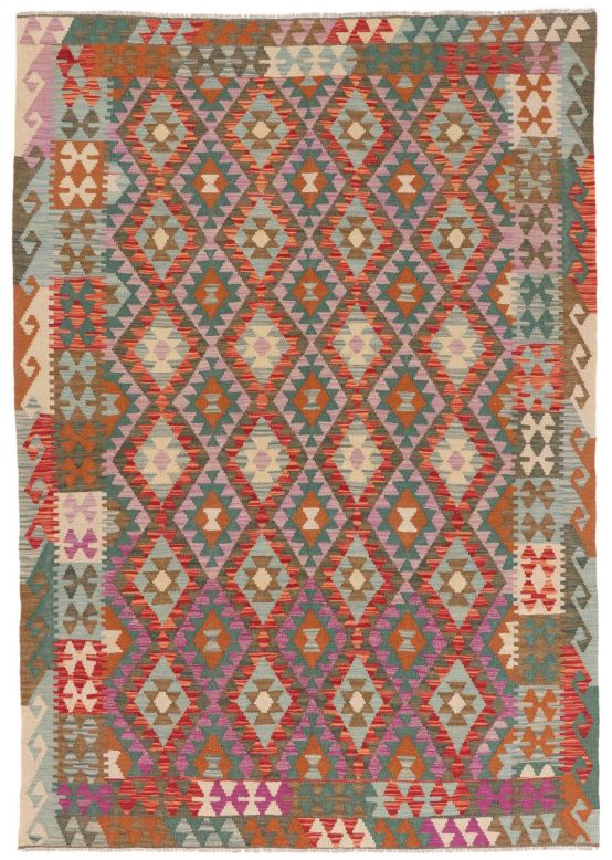 Tappeto a tessitura Kilim Afghan