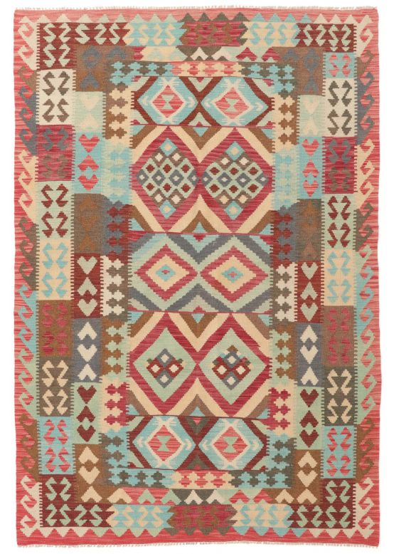 Tappeto a tessitura Kilim Afghan