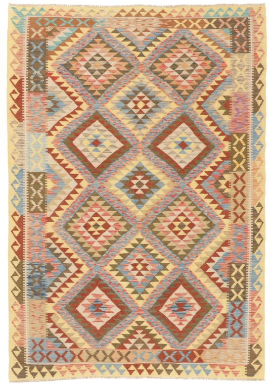 Tappeto a tessitura Kilim Afghan