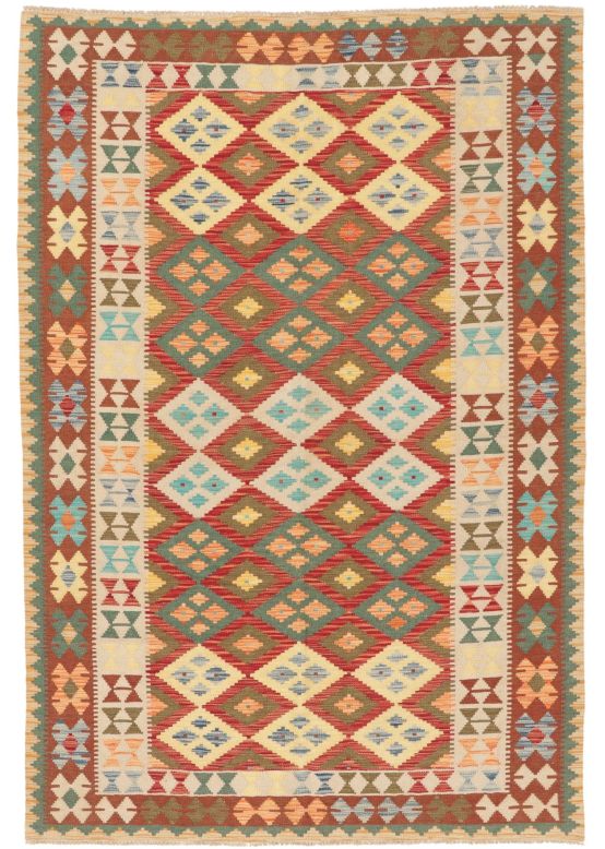 Tappeto a tessitura Kilim Afghan