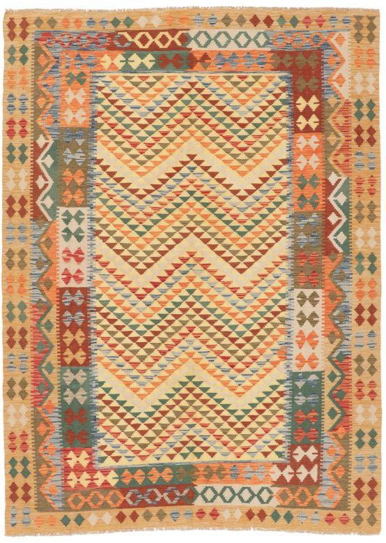 Tappeto a tessitura Kilim Afghan