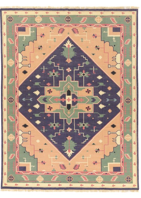 Tappeto a tessitura Kilim India