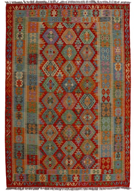 Tappeto a tessitura Kilim Afghan