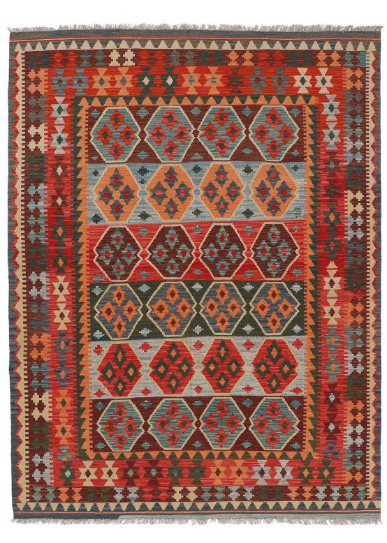Tappeto a tessitura Kilim Afghan