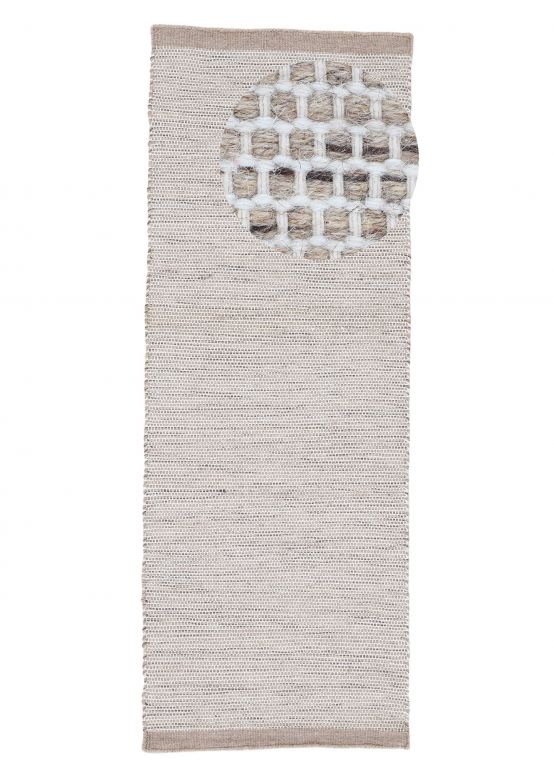 Tappeto di lana Mona Taupe