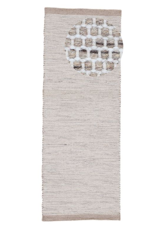 Tappeto di lana Mona Taupe